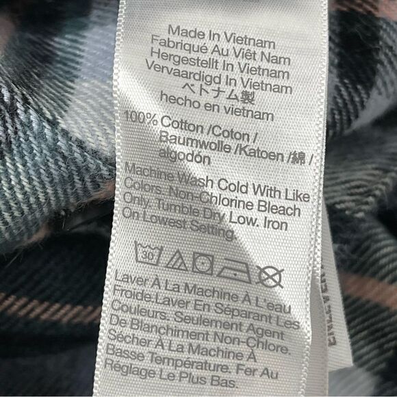 Madewell Plaid Flannel Sunday Button Down Shirt (Cronston Plaid) - Small - Picture 11 of 12